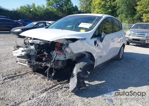 2014 Ford C-Max Energi Sel from USA, damaged, VIN 1FADP5CUXEL517150